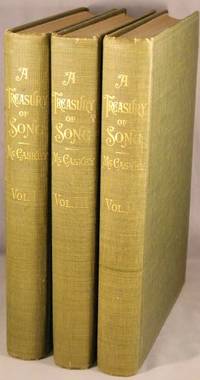 cover of Treasury of Favorite Songs, in Three Volumes, Songs and Hymns of the Millions of Yesterday, To-day and To-morrow.