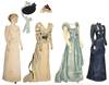 Handmade 7" Paper Doll -- 1890s Upper...; (photo 0)