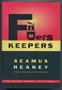 cover of Finders Keepers: Selected Prose 1971-2001