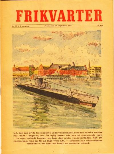 Frikvarter. Tidsskrift. Nr. 1-39. 1949