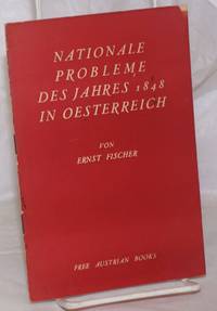 Nationale Probleme des Jahres 1848 in Oesterreich