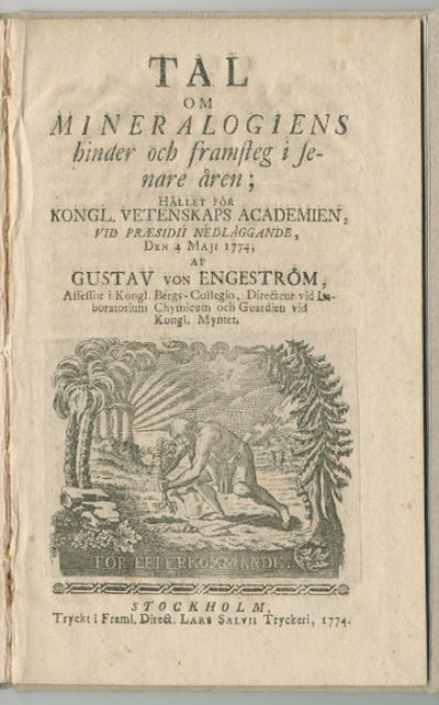Tal om mineralogiens hinder och framsteg i senare…