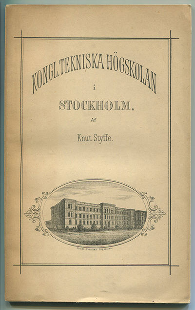 Kongl. tekniska högskolan i Stockholm.