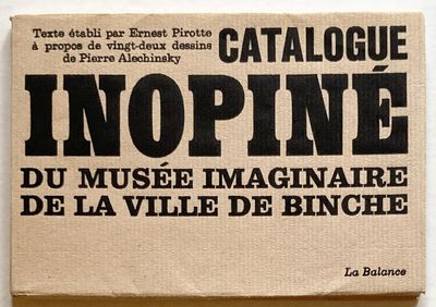 Catalogue inopiné du Musée Imaginaire de la Ville…
