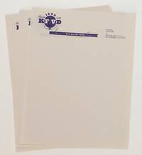 image of KFVD, the center of your dial / Standard Broadcasting Company [ten sheets of unused letterhead from the station where Woody Guthrie had his program,