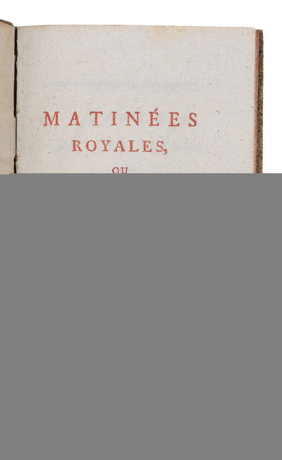 Matinées royales ou entretiens sur l'art de…