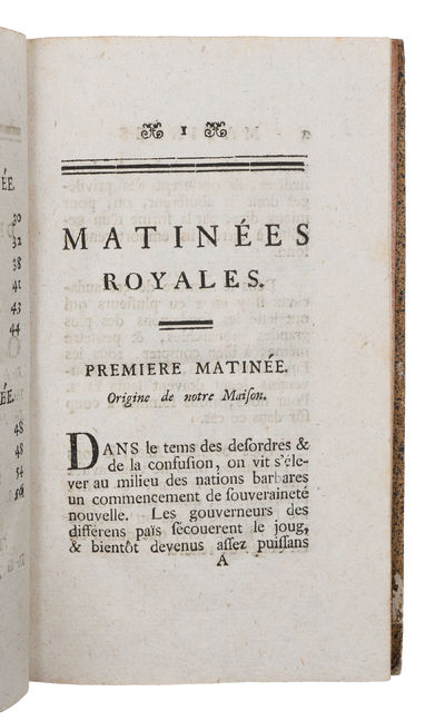Matinées royales ou entretiens sur l'art de regner. (photo 3)