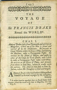 image of The Voyage of Sir Francis Drake Round the World; Chapters 1 - 3 from The World Displayed or, a Curious Collection of Voyages and Travels, selected from the Writers of all Nations