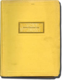 The Staircase (Original screenplay for an unproduced film)