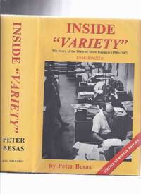 cover of Inside VARIETY: The Story of the Bible of Show Business ( 1905 - 1987 ) - #396 of 750 Numbered Copies ( Entertainment News Magazine History )