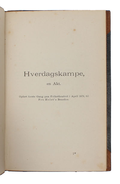 Hverdagskampe og Du og Jeg. - [DEDIKATIONSEKSEMPLAR AF BANGS DEBUT] (photo 4)