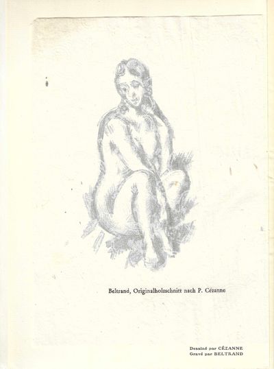 Die Impressionisten. Pissarro, Claude Monet, Sisley, Renoir, Berthe Morisot, Cézanne, Guillaumin. Mit zwei Originalradierungen von Renoir und einem Holzschnitt nach Cézanne. Zweite Auflage. (photo 3)