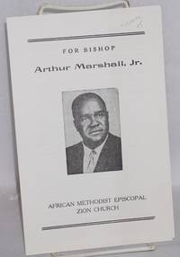 For Bishop Arthur Marshall, Jr.