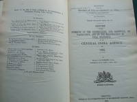 cover of Report on the Working of the Dispensaries, Jail Hospitals, on Vaccination, and on the Registration of Vital Statistics in the Central India Agency for 1905