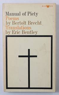 cover of Manual of Piety: Poems