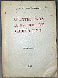 image of Apuntes Para El Estudio De Codigo Civil
