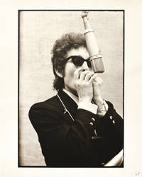 Original oversize photograph of Bob Dylan used for the cover of the 1991 release Bootleg Series, Volume 1-3