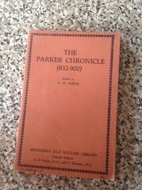 THE PARKER CHRONICLE by SMITH A H - 1939-01-01