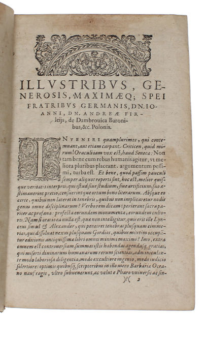 Lampas, sive Fax artium liberalium, hoc est Thesaurus criticus (…). Tomus primus. (photo 3)