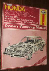 image of Haynes Honda Accord Automotive Repair Manual