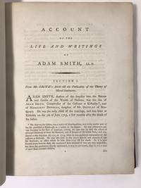 Essays on Philosophical Subjects by Adam Smith - first - 1795 - from Rachel Smith Books (SKU: M108)