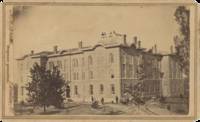 Photograph of Oberlin College’s Second Ladies Hall, c. 1865