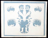 Schrenscnitte style Cut Paper--Abstract Imagery with the appearance of hats and shoes and decorative devices
