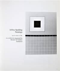 Jeffrey Spalding Paintings April 30-May 24, 1981