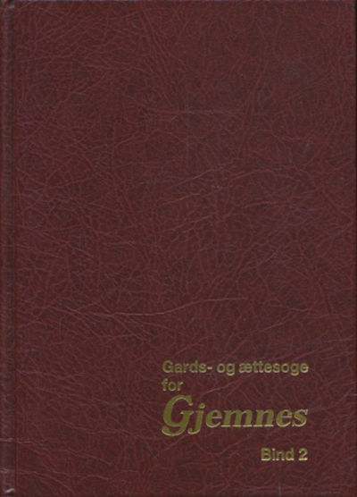 Gards- og ættesoge for Gjemnes.