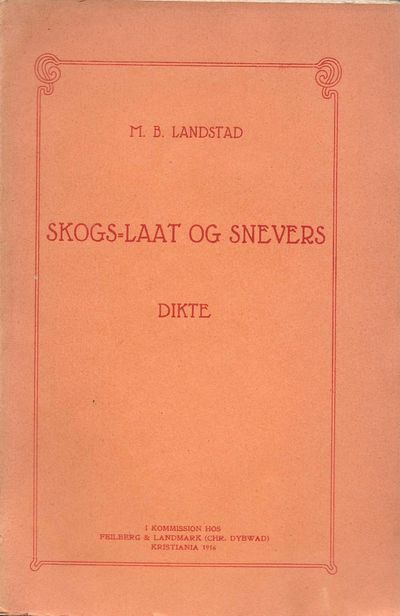 Skogs-Laat og Snedvers. Dikte