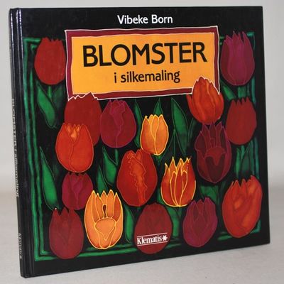 Blomster i silkemaling.