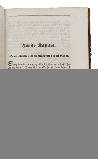 De mosaiske troesbekjenderes stilling i Danmark forhen og nu, historisk fremstillet i et Tidsløb af niesten 200 aar. - [FIRST HISTORY OF JEWS IN DENMARK - WITH ROYAL PROVENANCE] (photo 2)