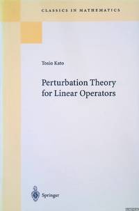 Perturbation Theory for Linear Operators