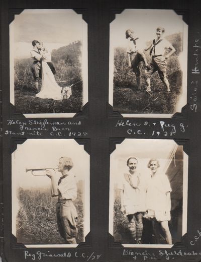 Original Girl Scout Camp Photo Album