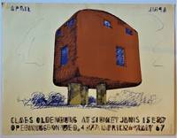 cover of Claes Oldenburg at Sidney Janis "English Plug" (Offset Lithograph Exhibition poster"