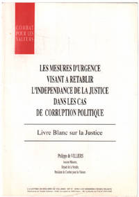 image of Les mesures d' urgence visant à rétablir l' indépendance de la justice dans les cas de corruption politique