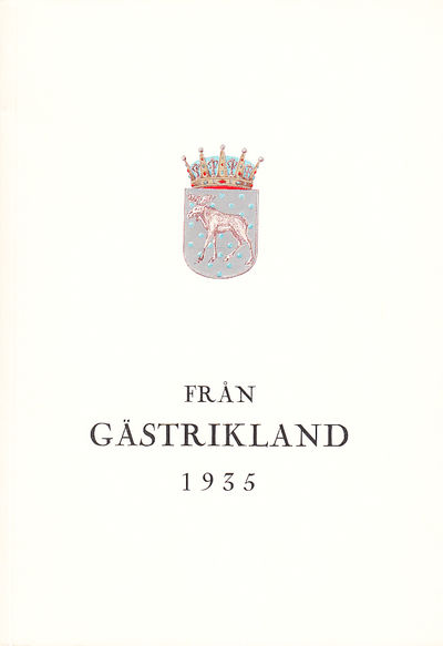 Från Gästrikland 1935.