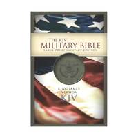 Military Bible: King James Version, Green, Simulated Leather