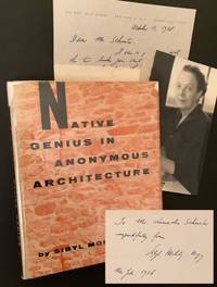 Native Genius in Anonymous Architecture (Inscribed and with Letter and Photograph)