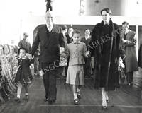 Charlie Chaplin Arrives at Southampton Press Photograph Tuesday September 23rd 1952 by Charlie Chaplin - 1952