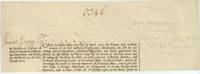 image of Signature on verso of part of a Treasury Order (James, senior, 1657-1721, M.P., Director of the East India Company, Joint Postmaster General 1715-1720, and political 'fixer')