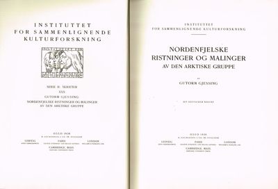 Nordenfjelske ristninger og malinger av den…