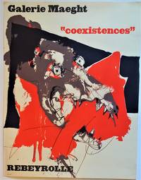cover of REBEYROLLE "coexistences" Galerie Maeght (Lithograph Exhibition Poster)