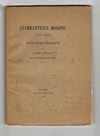 image of Giambattista Bodoni (1740-1813). Studio Storico Biografico