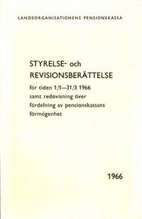 Styrelse- och revisionsberättelse för tiden…
