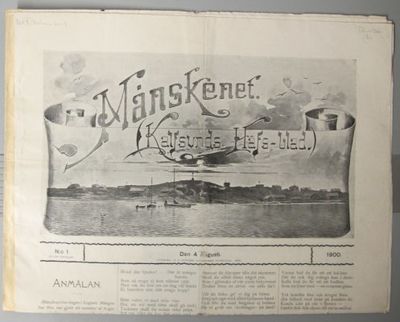 Månskenet. Kalfsunds Hafs-blad. N:o 1 den 4…