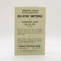 image of Winnipeg Junior High Schools All-Star Softball