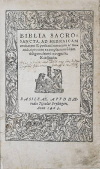 Biblia sacrosancta : ad Hebraicam veritatem & probatissimorum ac manuscriptorum exemplarium fidem diligentissimè recognita, & restituta [ZURICH BIBLE]