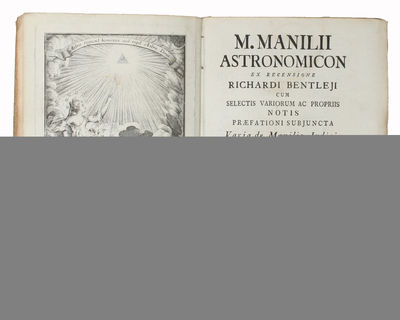 Astronomicon ex recensione Richardi Bentliji cum selectis variorum ac propriis Notis præfationi subjuncta Varia de Manilio Judicia et Julii Pontederæ Epistola...Cura et Studio M. Eliae Stoeber. (photo 2)