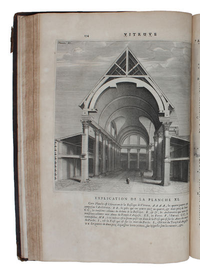 Les Dix Livres D'Architecture de Vitruve corrigez et Traduits nouvellement en Francois, avec des Notes & des Figures. Seconde Edition reveuë, corrigée, & augmentée. Par M. Perrault. (photo 5)